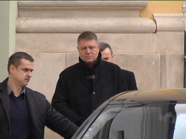 Președintele Klaus Iohannis a petrecut weekendul la Sibiu