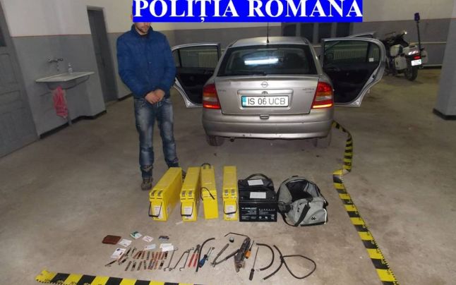 Urmărire ca în filme pentru prinderea a doi hoți, care au lăsat jumătate de județ fără semnal la telefon