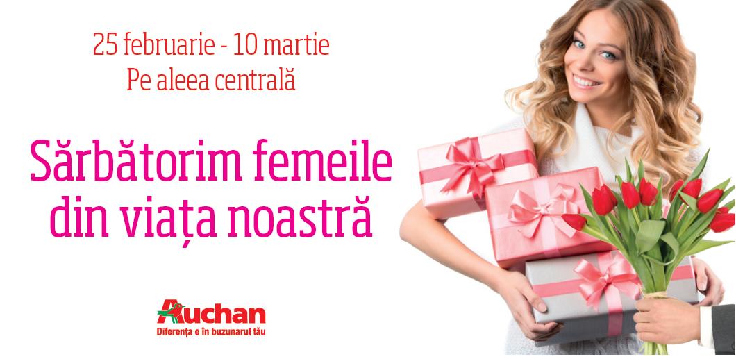 Sărbătorim femeile din viața noastră!  Peste 300 de produse special alese! Advertorial