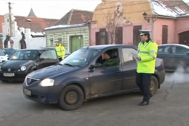 Campanie de informare a șoferilor medieșeni, cu privire la noile modificări din Codul Rutier