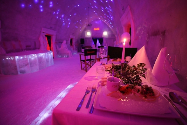 Spectacol culinar la Hotelul de Gheață de la Bâlea Lac