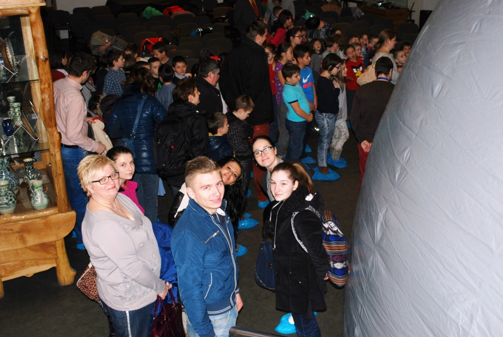 Planetariu Mobil, la Muzeul Municipal Mediaș