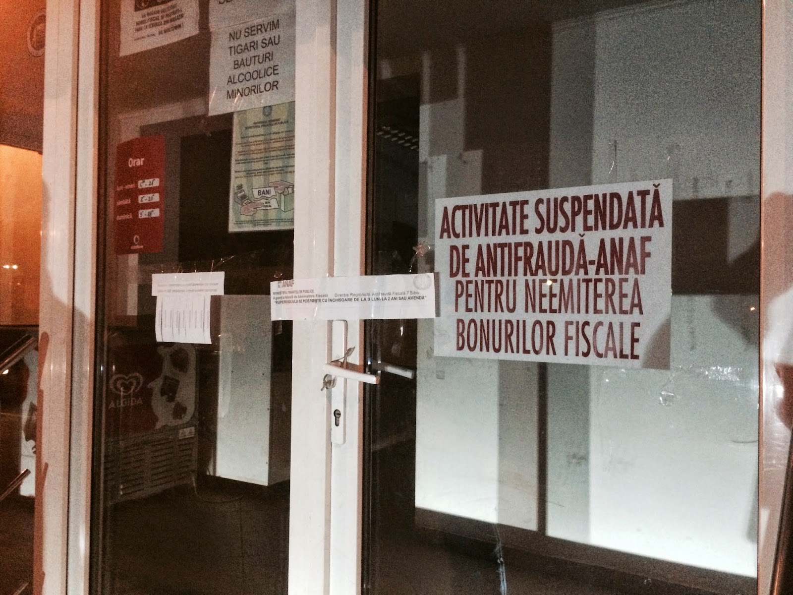 5 firme suspendate în Sibiu de inspectorii antifraudă