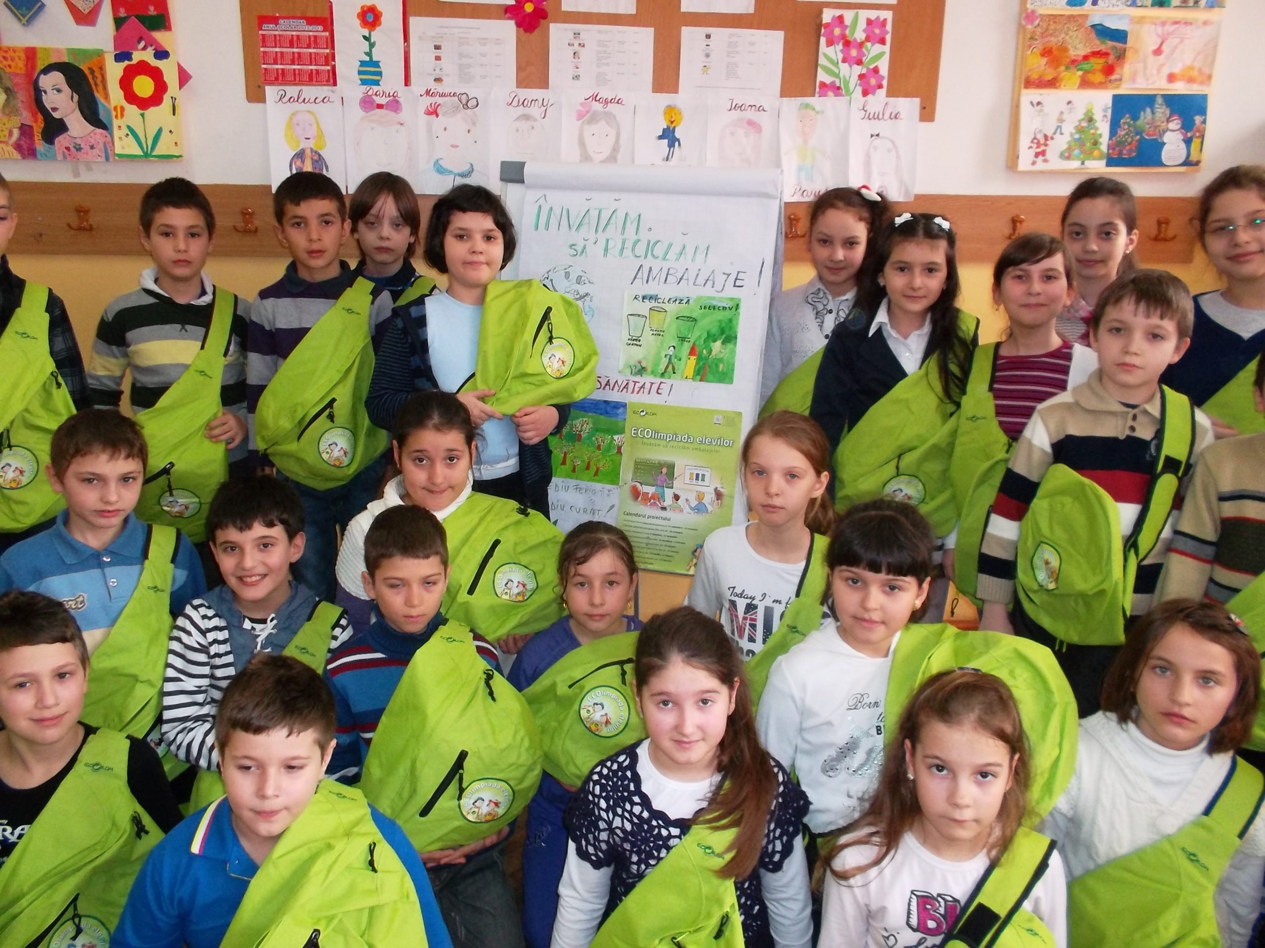 Opt școli din județul Sibiu, în etapa națională ECOlimpiada elevilor
