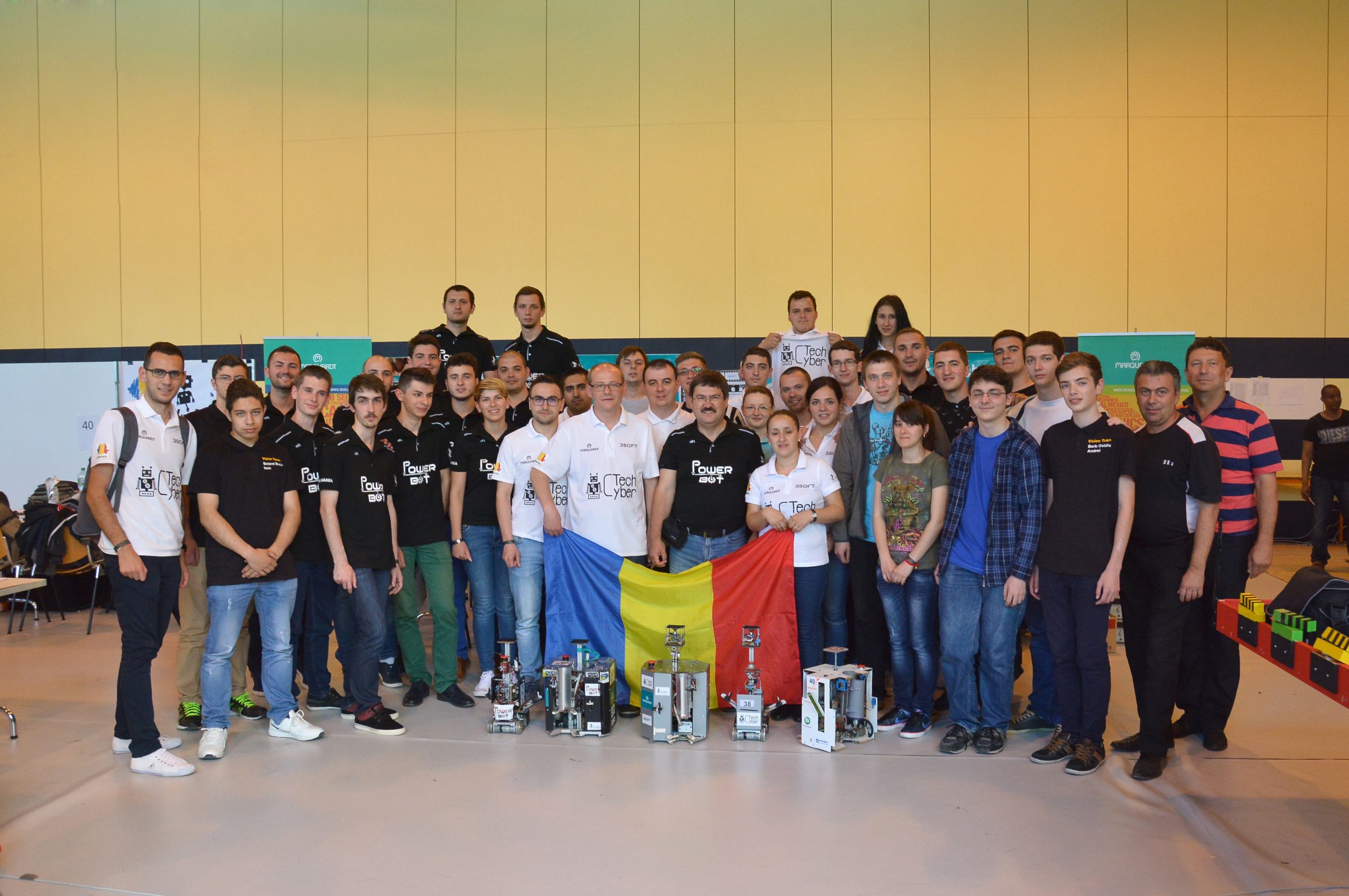Studenții sibieni, locul 5 la Campionatul European de Robotică