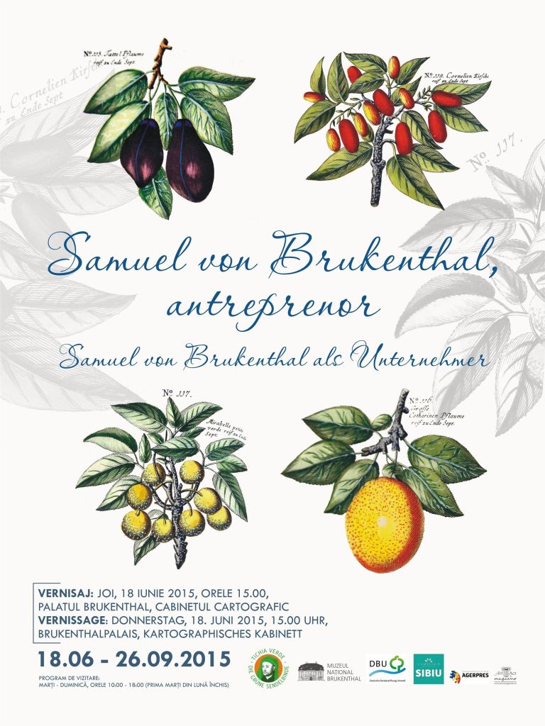 Se deschide expoziţia „Samuel von Brukenthal, antreprenor”, ultima parte a proiectului „Tichia Verde”