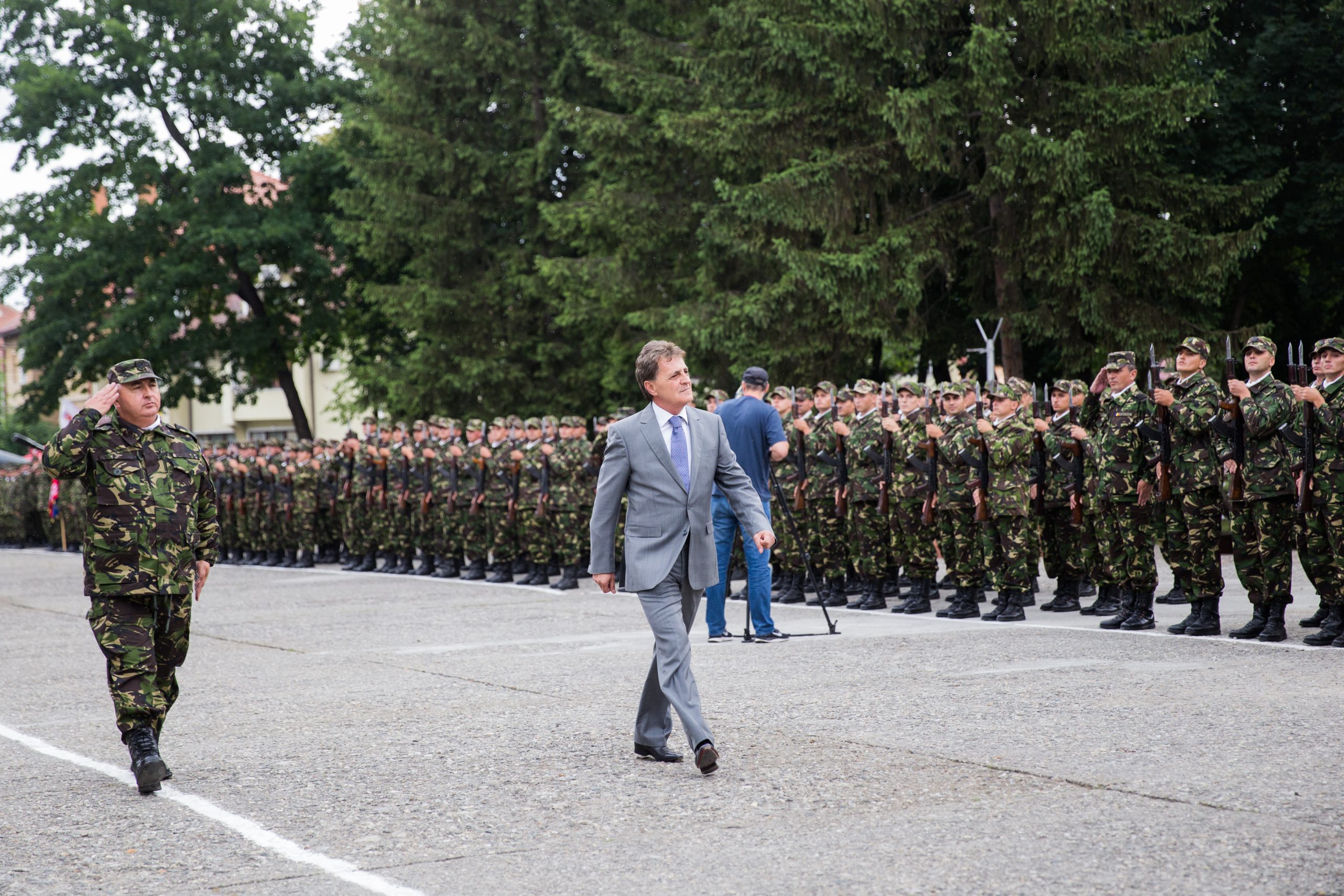 200 de militari au depus jurământul în prezența Ministrului Mircea Dușa
