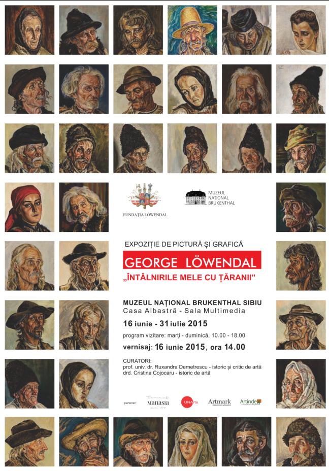 „Întâlnirile mele cu ţăranii”, o nouă expoziție George Löwendal la Muzeul Național Brukenthal
