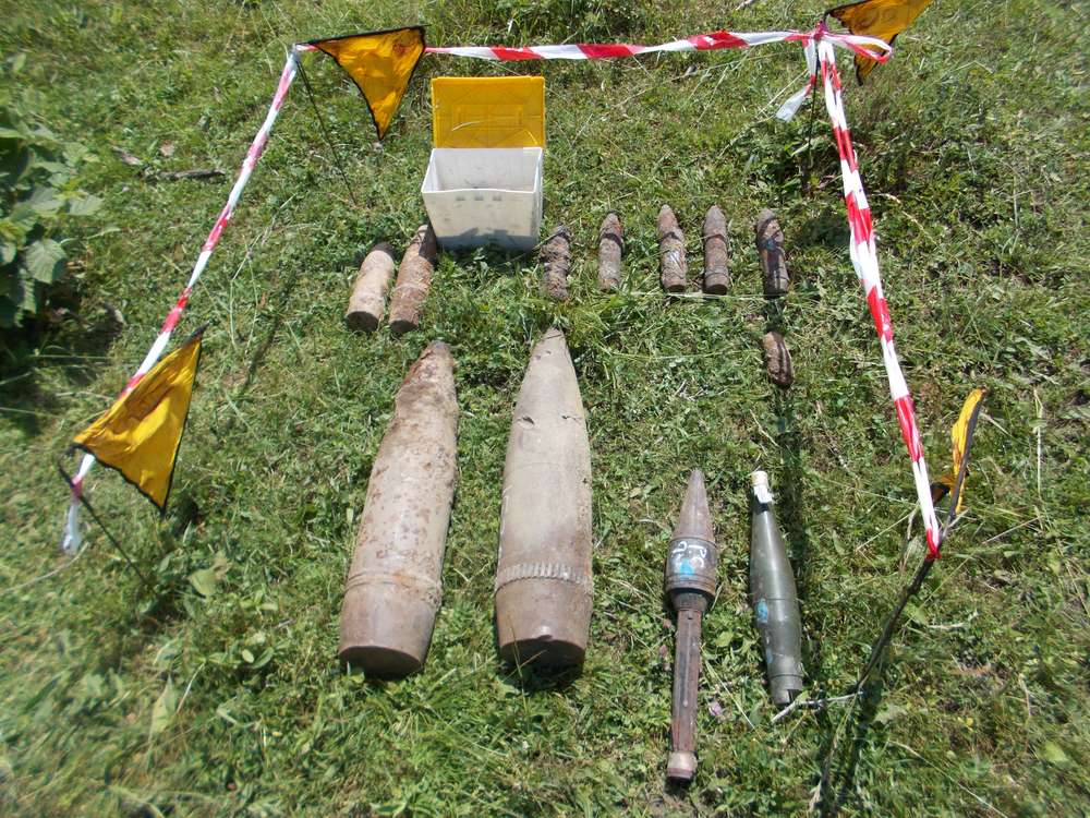 Muniție din al doilea război mondial, detonată în Poligonul Gușterița. Recomandări pentru populație