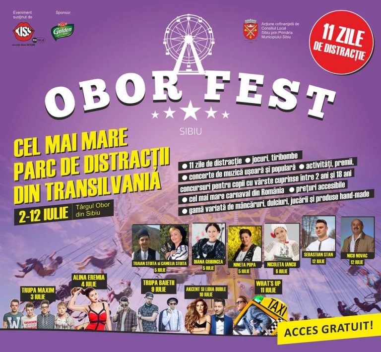 S-a deschis OBOR FEST – parc de distracții pentru toată lumea