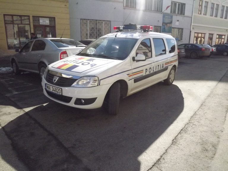 Autoaccident în Mediaș pe fondul neadaptării vitezei de deplasare