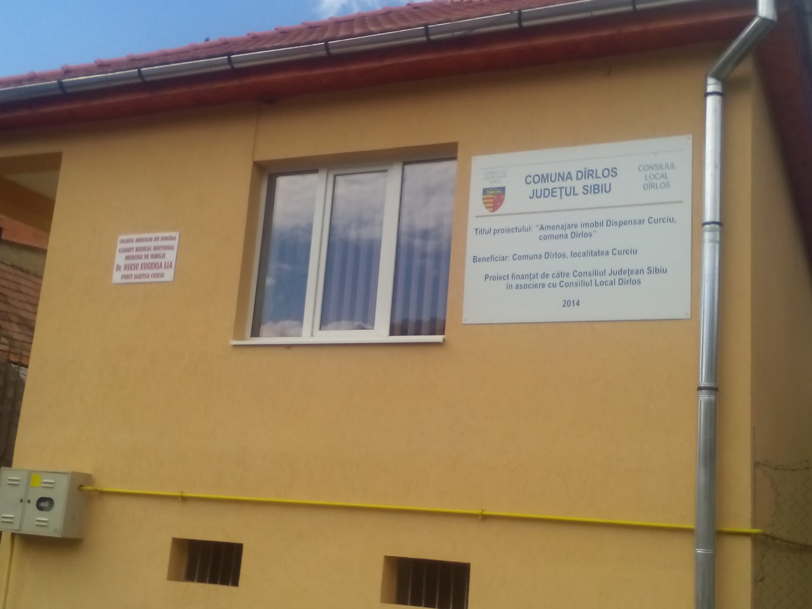 Localitatea Curciu are dispensar