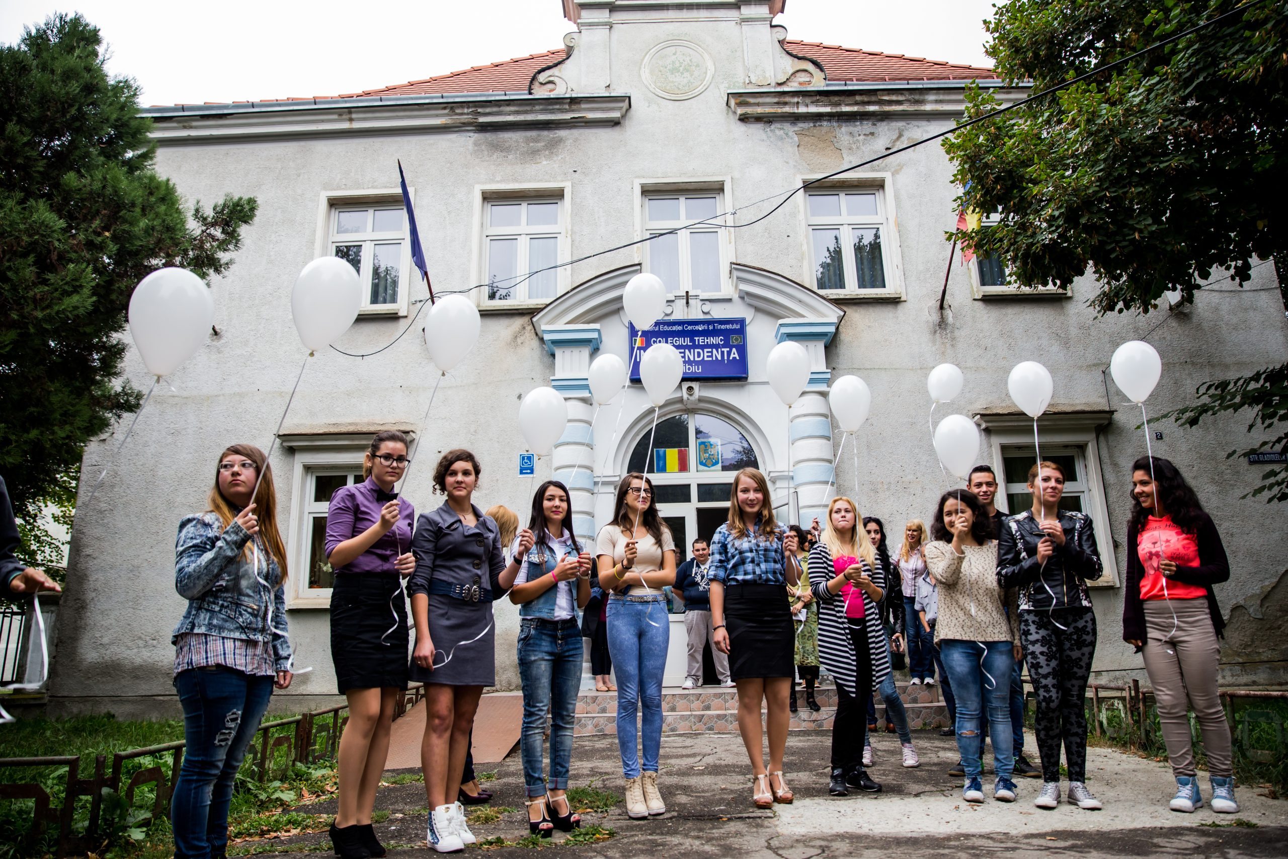 Elevii de la Independența au lansat o proclamație cu 25 de puncte, de Ziua Internațională a Păcii