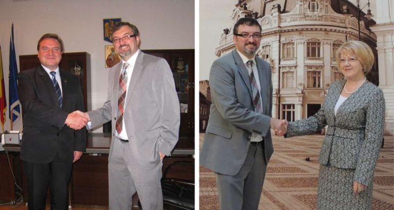 Un oficial al Ambasadei SUA, în vizită la Sibiu