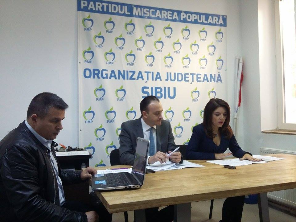 PMP cere demisia lui Cindrea și acuză PSD, PNL ȘI FDGR de pacturi pentru a se apăra în fața legii