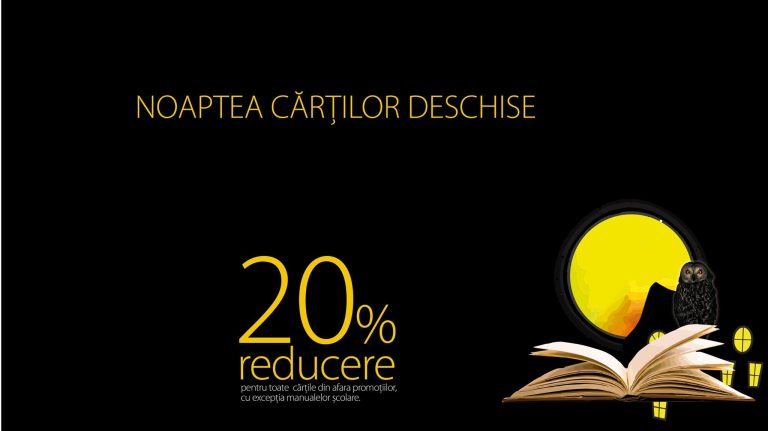 Noaptea Cărților deschise la Librăria Humanitas din Sibiu