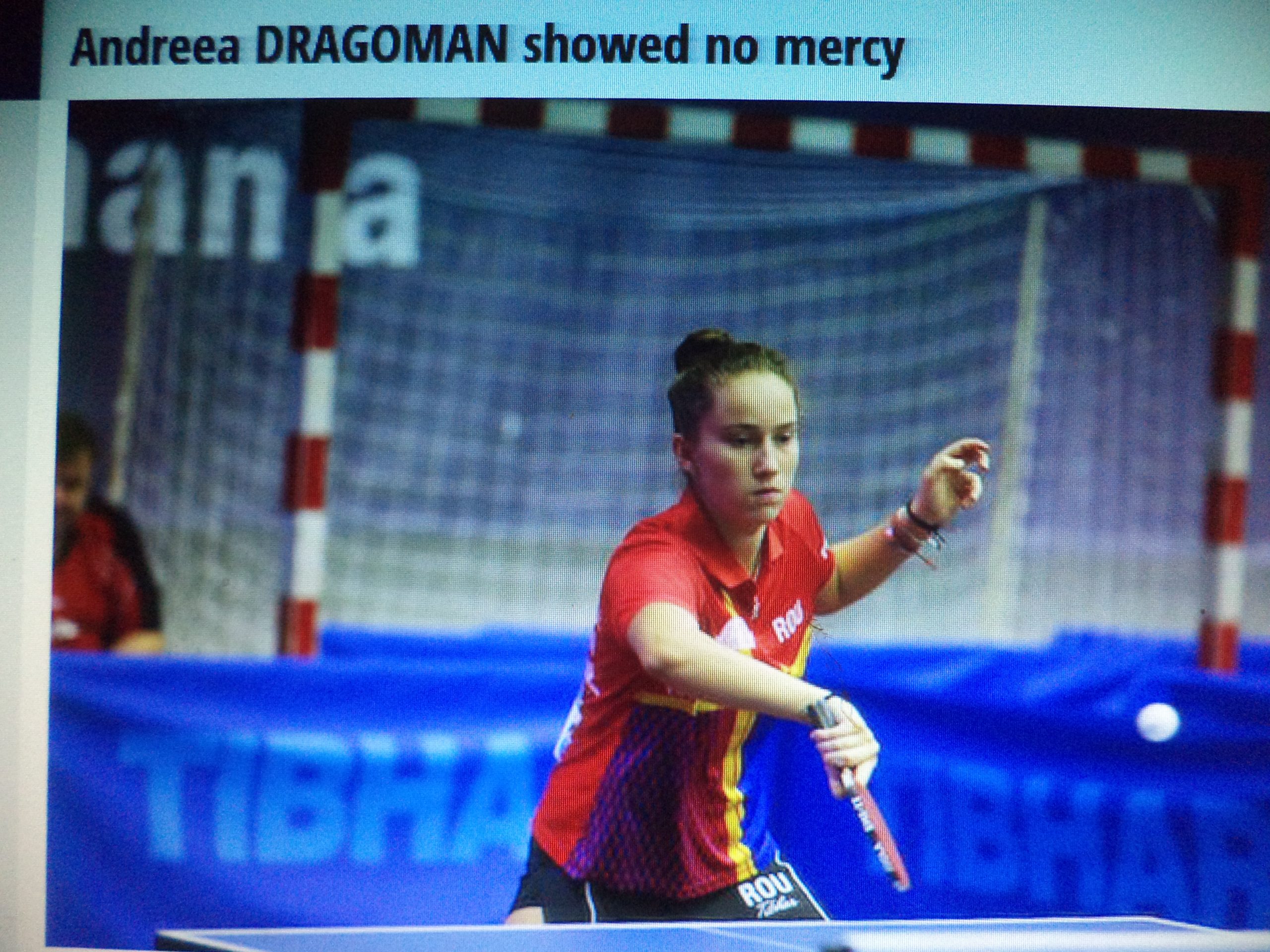 Cele mai importante publicaţii online de tenis de masă o laudă pe Andreea Dragoman pentru evoluţia de la concursul „Top 10 Europa”. ETTU : „Andreea Dragoman showed no mercy”, ITTF : „Andreea Dragoman retains title, unbeaten on home soil”