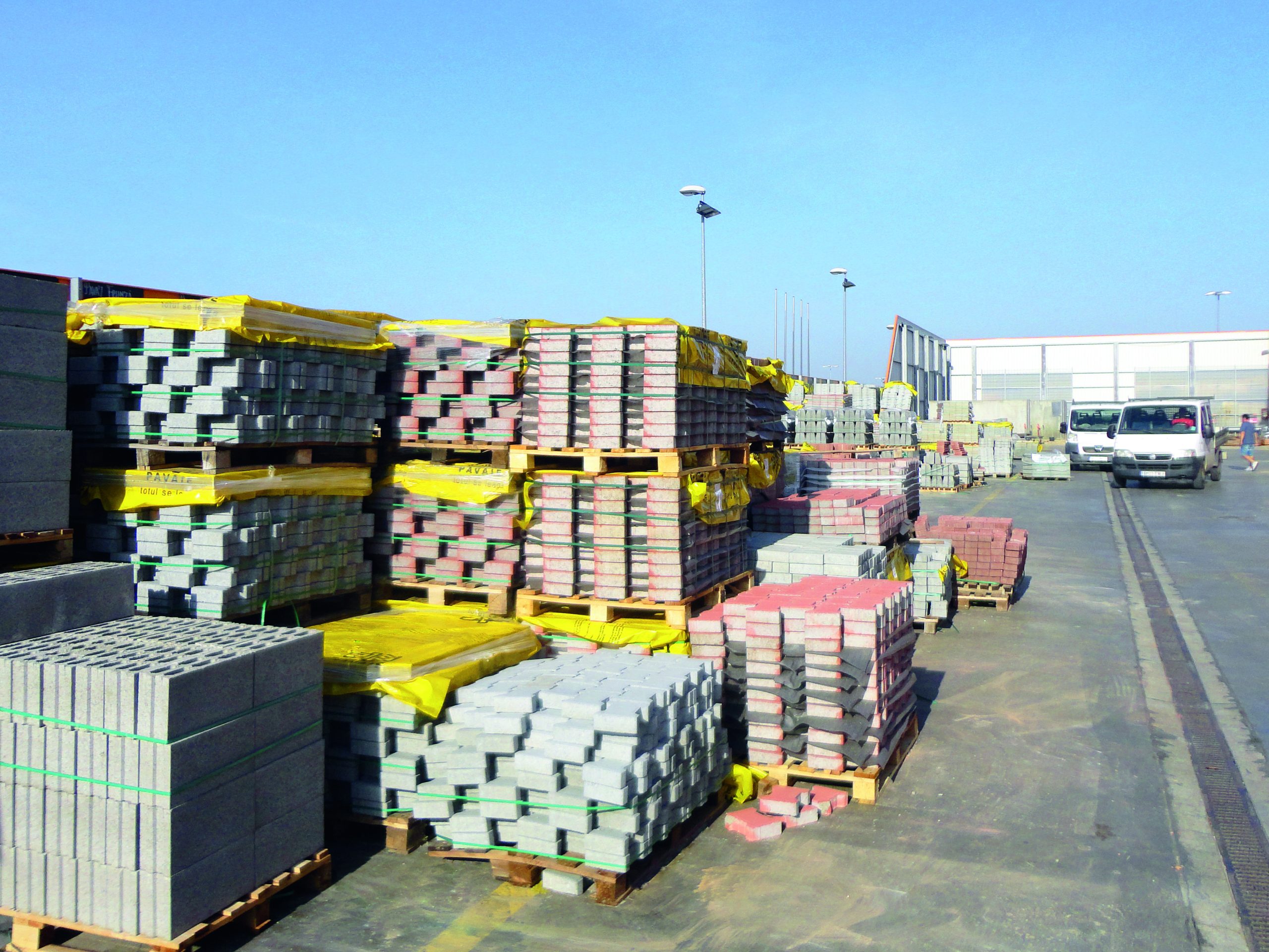 Ridicare materiale de constructii