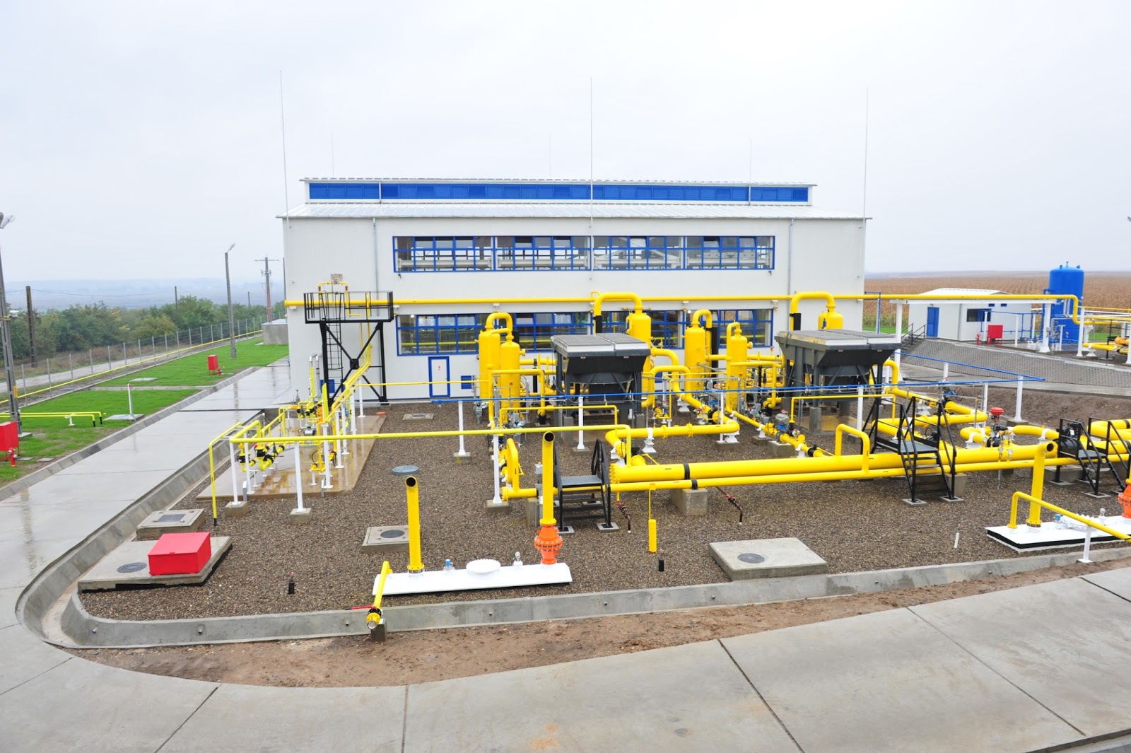 Romgaz a finalizat și pus în funcțiune o nouă stație de comprimare gaze naturale