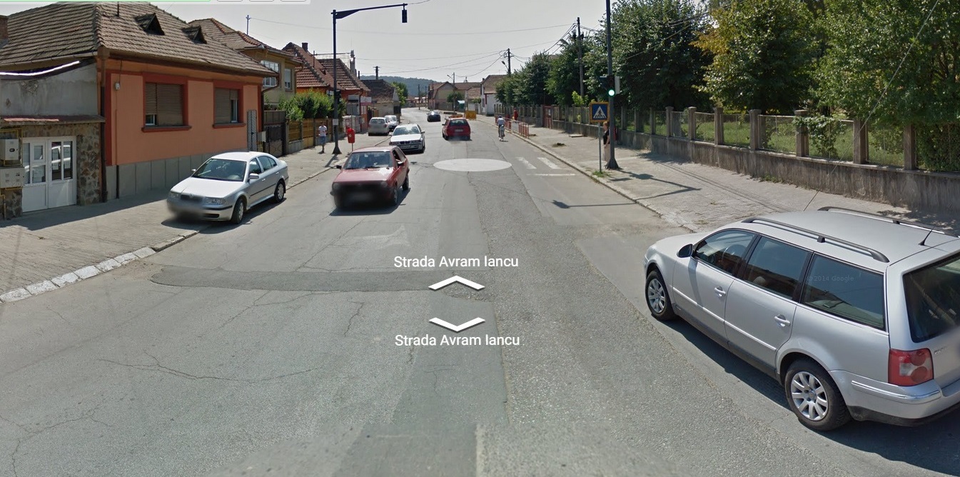 Trei liceeni din Mediaș au fost loviți pe trecerea de pietoni