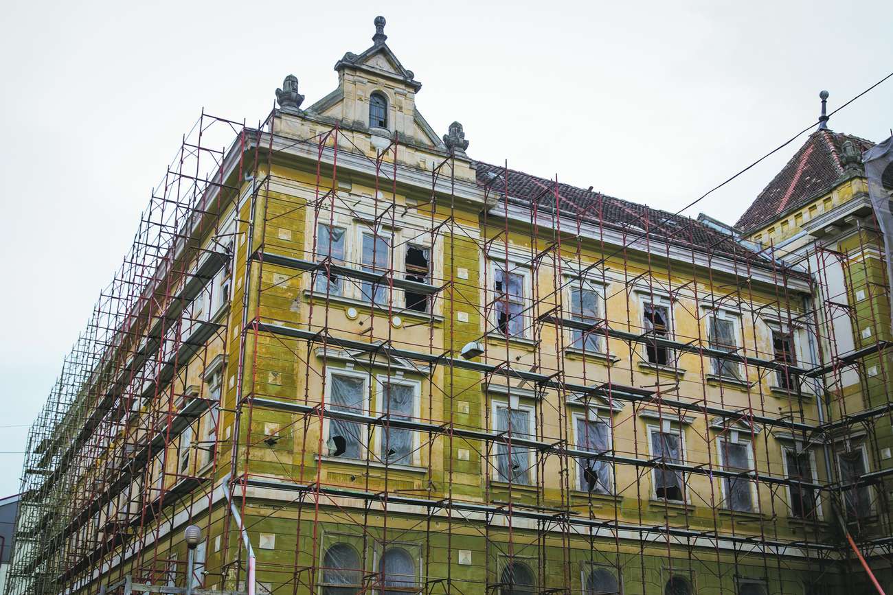 Lucrările la Tribunalul Sibiu nu se vor încheia înainte de anul 2017