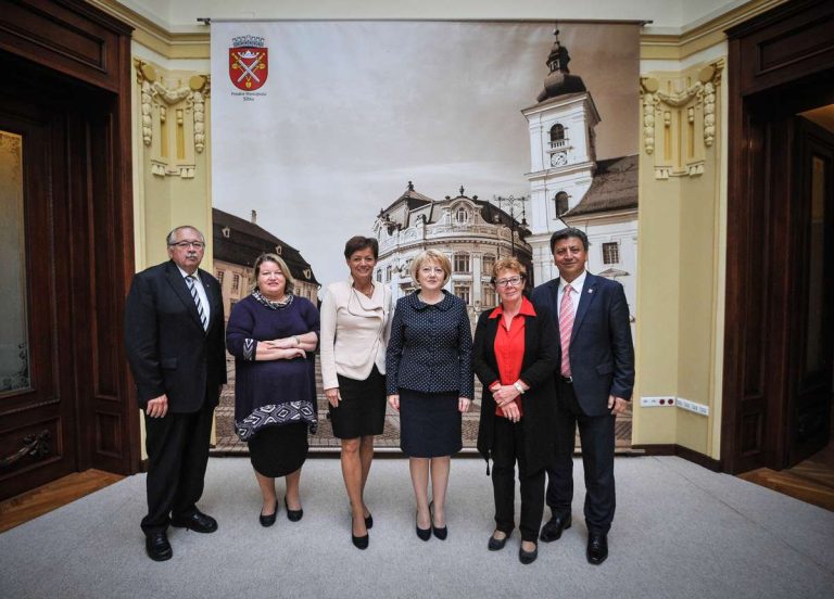 O nouă delegație germană în vizită la Primăria Sibiu