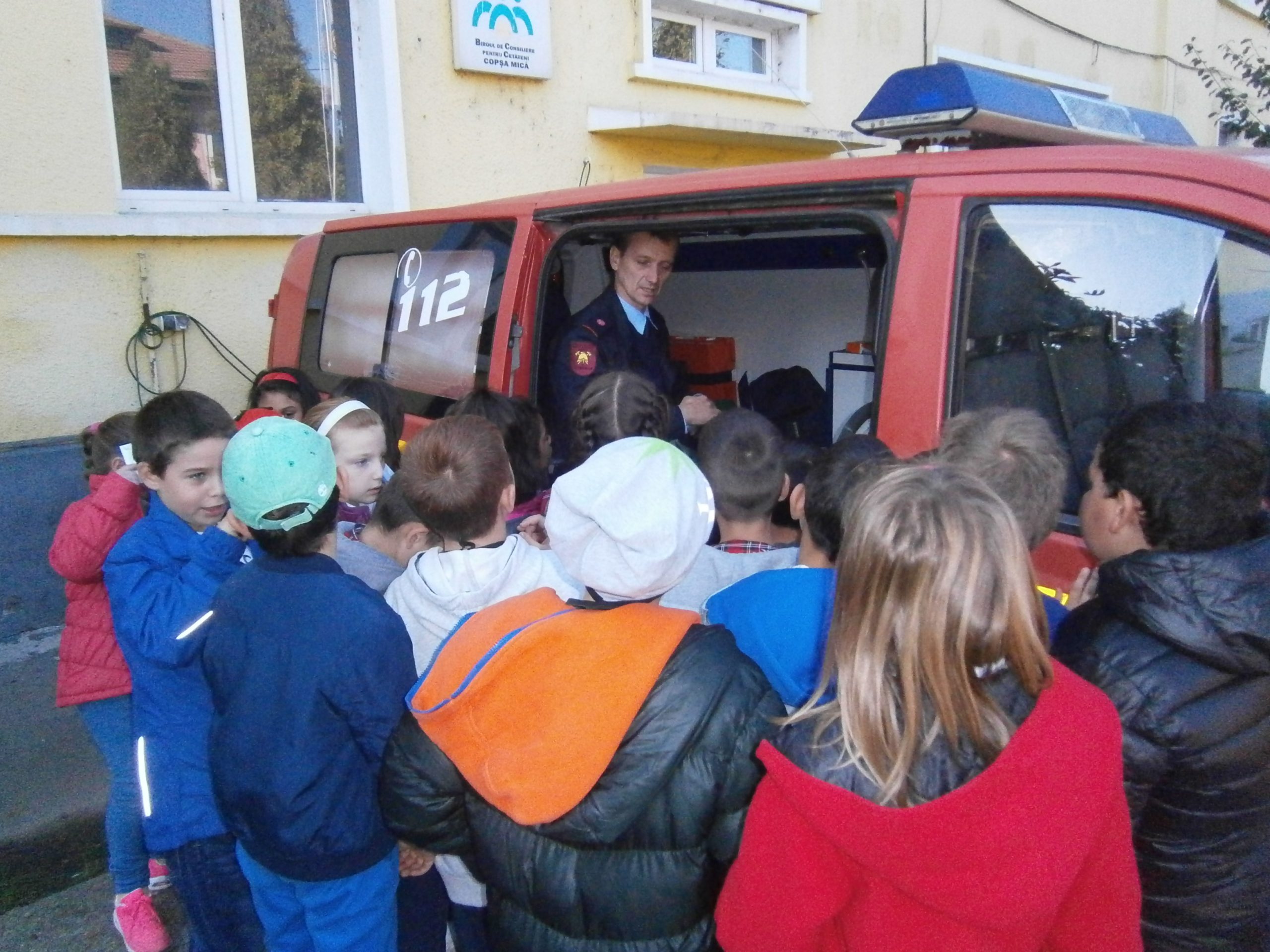 Primăria Copșa Mică și-a deschis porțile pentru elevi