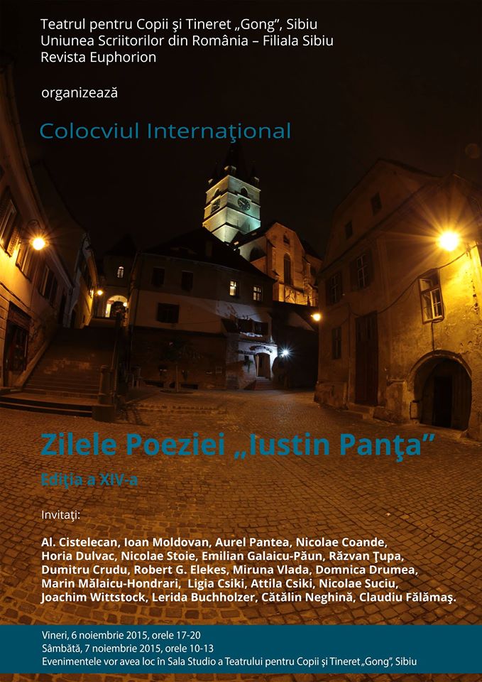 Zilele „Iustin Panța” la Sibiu