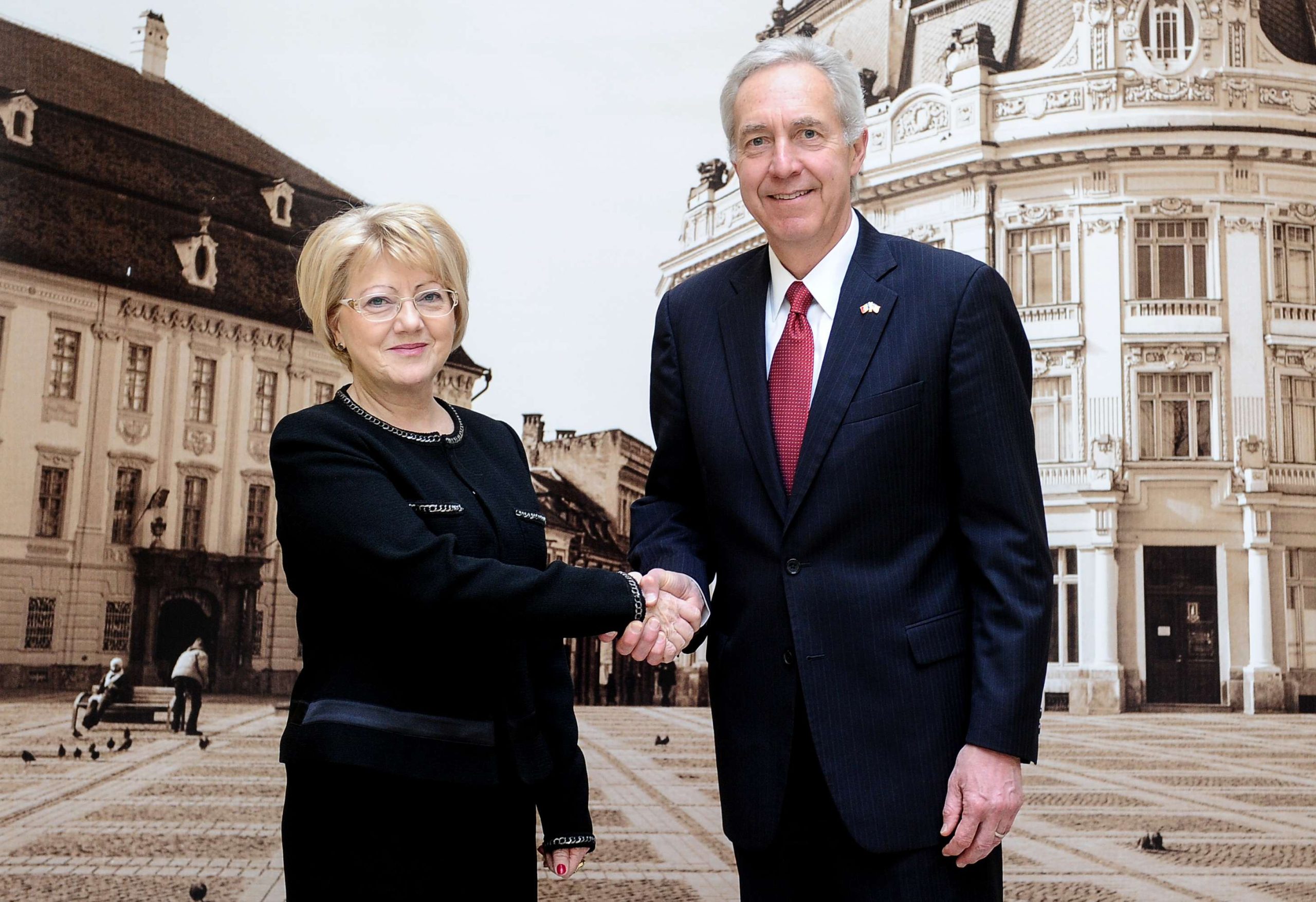 Ambasadorul SUA, în vizită la Sibiu