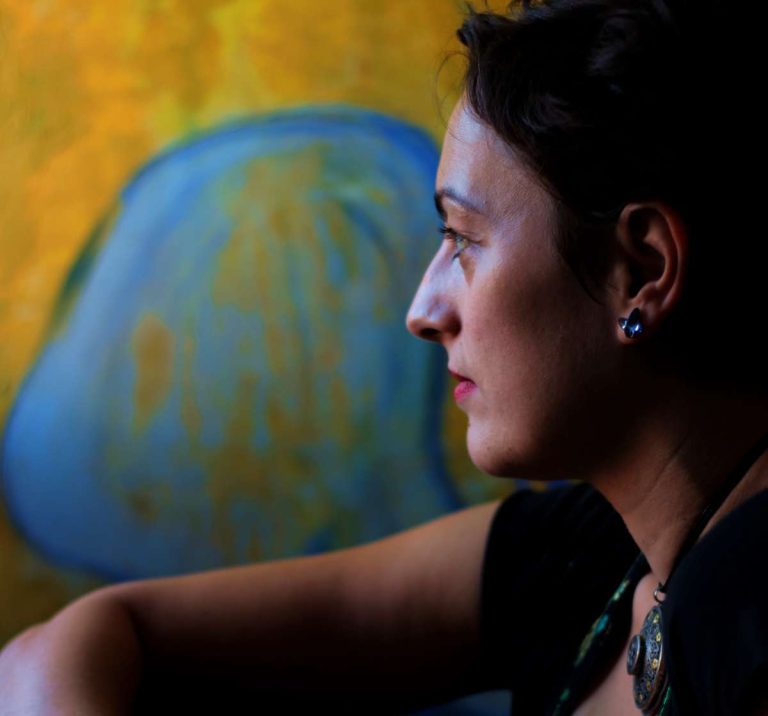Artista Cynthia Lazăr expune în cadrul Mozaic Jazz Festival