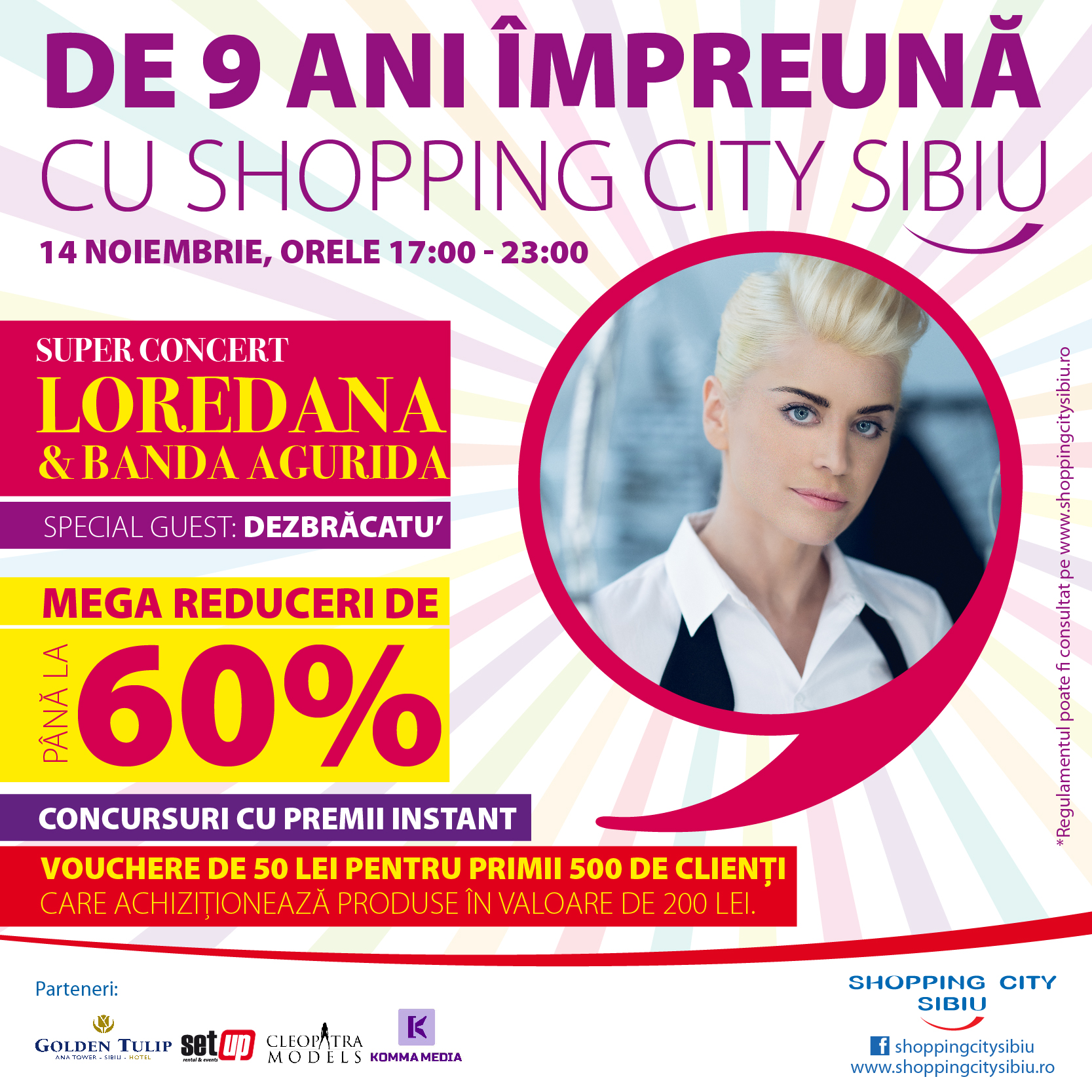 De 9 Ani împreună cu Shopping City Sibiu! Advertorial