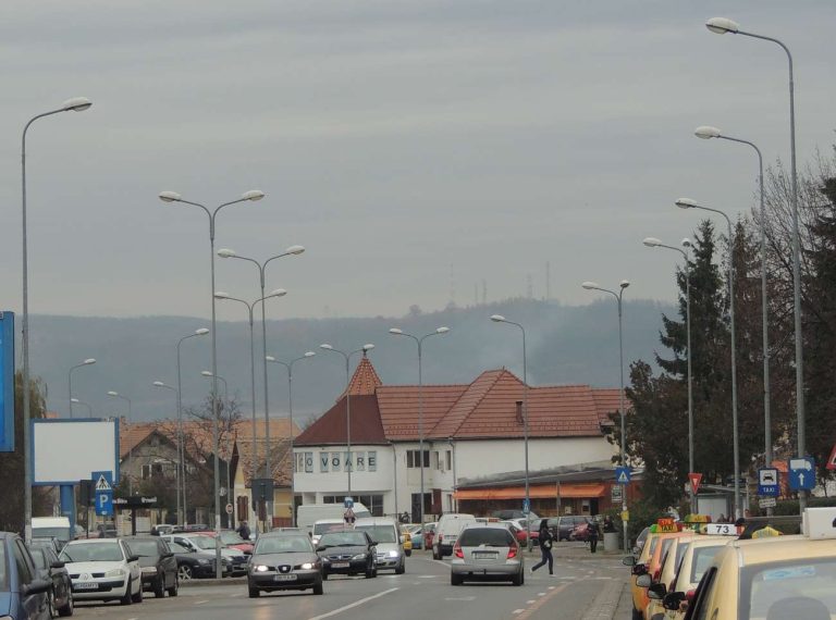 Primăria testează iluminatul eco, în Sibiu