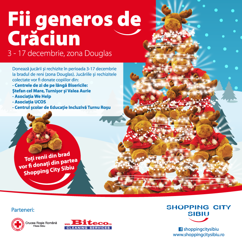 Fii generos de Crăciun