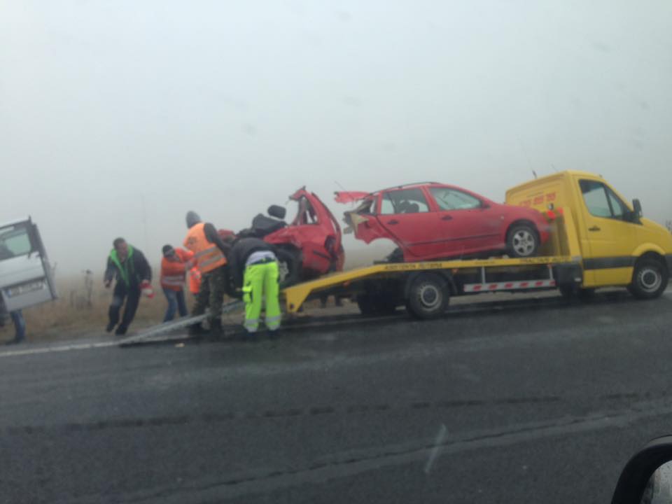 ALERTĂ: Trei morți și zece răniți, pe DN 1 de când s-a închis autostrada