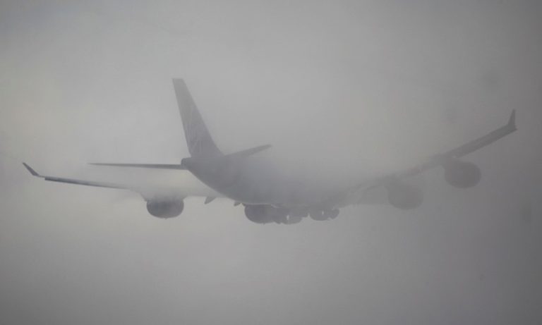 Probleme pe Aeroportul Sibiu din cauza cetii