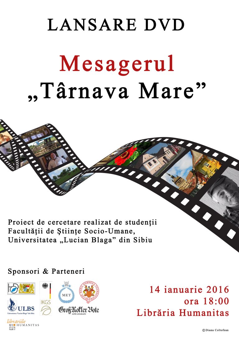 Lansare și proiecție de filme „Mesaje din județul Târnava Mare”