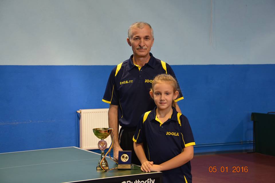 Beatrice Hila va merge la Campionatul European de tenis de masă
