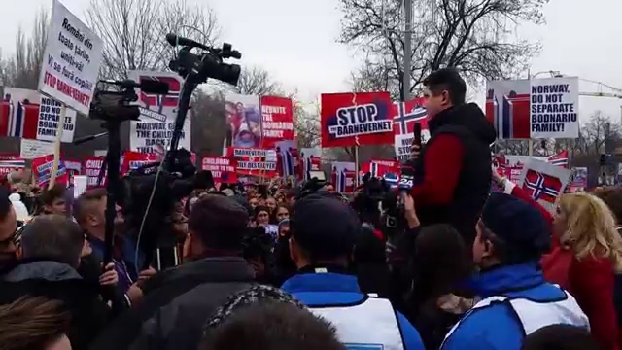 Sibienii vor protesta sâmbătă „împotriva abuzurilor Norvegiei”