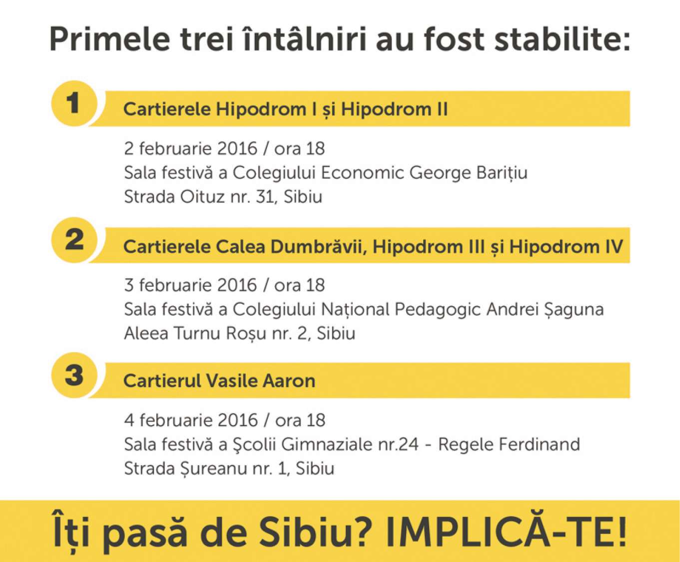 Reprezentanții Primăriei merg în cartiere pentru consultări cu cetățenii