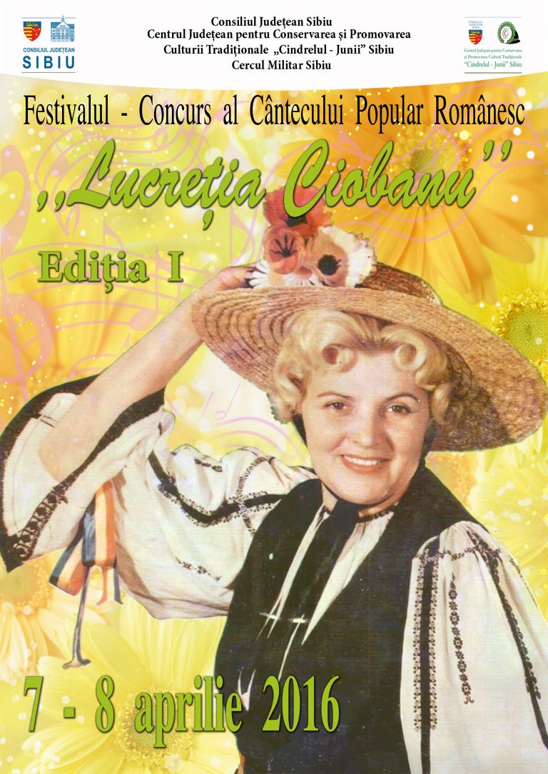 Festival dedicat Lucreţiei Ciobanu 6 – 8 aprilie 2016