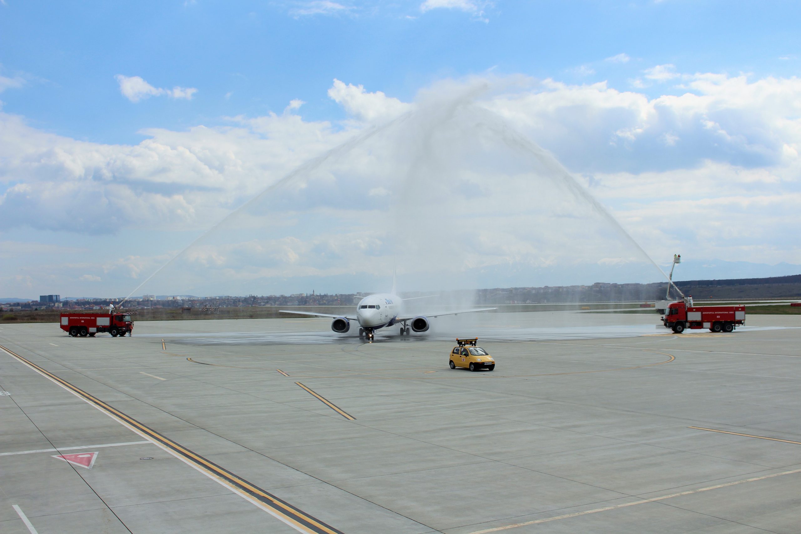 Prima cursă de Koln pe Aeroportul Sibiu. Mai multe zboruri spre Stuttgart și Londra