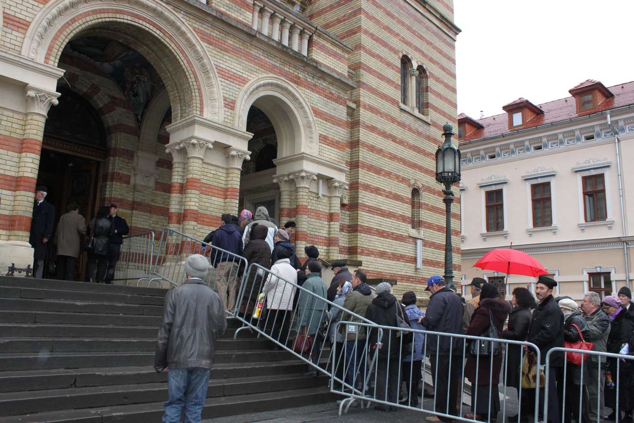 Brâul Maicii Domnului la Sibiu/ ÎPS Streza: Un semn ceresc, care vine în timpul postului