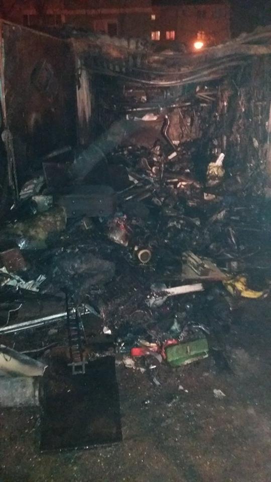 O mână criminală a provocat incendiul devastator din Mediaș