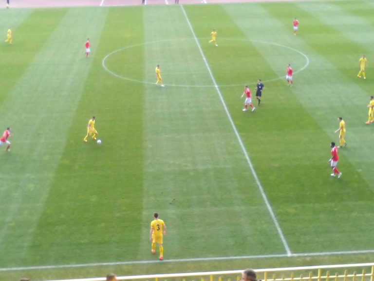 România a învins Țara Galilor, scor 2-1, la Mediaș. Publicul, la înălțime