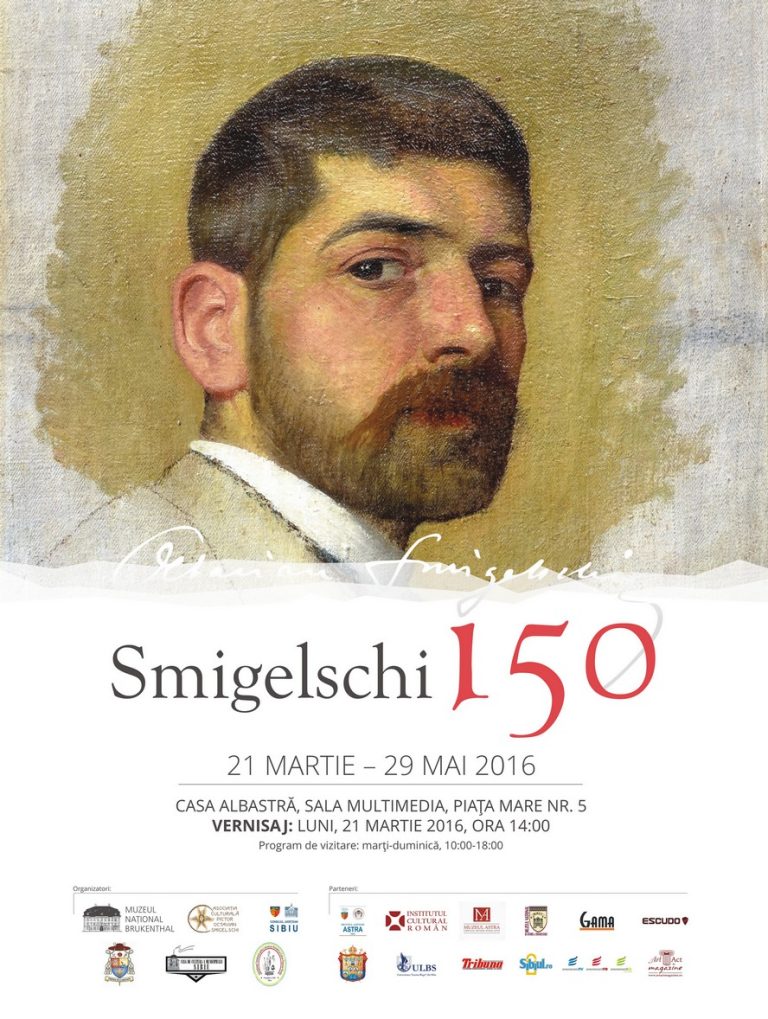 Expoziție aniversară în Casa Albastră: 150 de ani de la nașterea pictorului Octavian Smigelschi