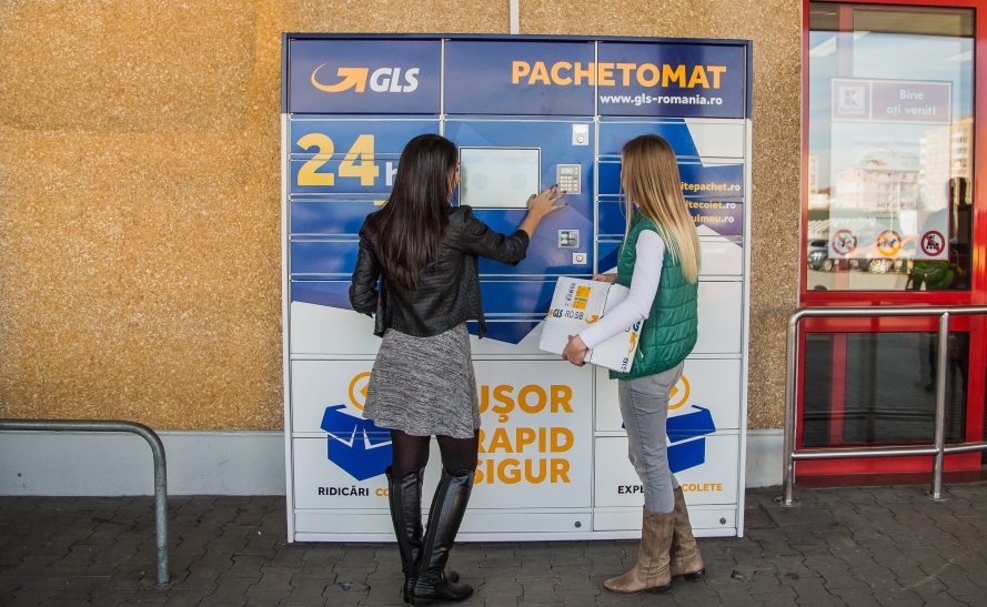 GLS Romania prezinta cel mai nou produs de pe piata de coletarie: automatul pentru colete – Pachetomat.