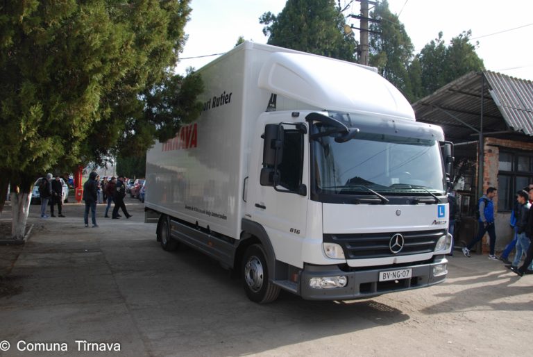 Donație motorizată din Olanda, la Tarnava