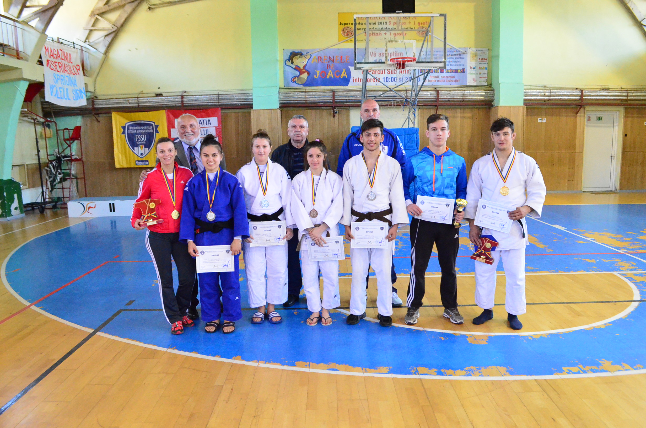Sportivii Centrului Universitar Sibiu, cei mai buni la judo dintre centrele importante din ţară