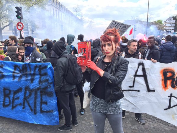Peste 50.000 de persoane au protestat în Franţa faţă de proiectul reformei din domeniul Muncii.