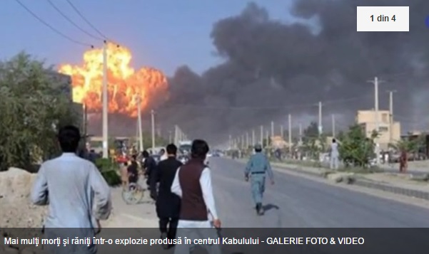 Aproximativ 40 de morţi şi peste 200 de răniţi într-un atac al talibanilor din centrul Kabulului – GALERIE FOTO & VIDEO
